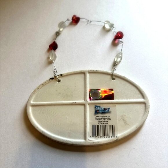 The Ohio State University OH-IO Kid Spellout Wall Art Hanging Plaque 7"x10" - Picture 4 of 7